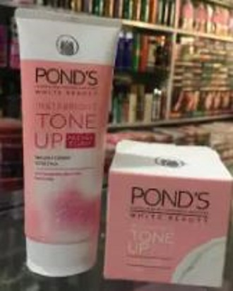 ponds tone up facial foam