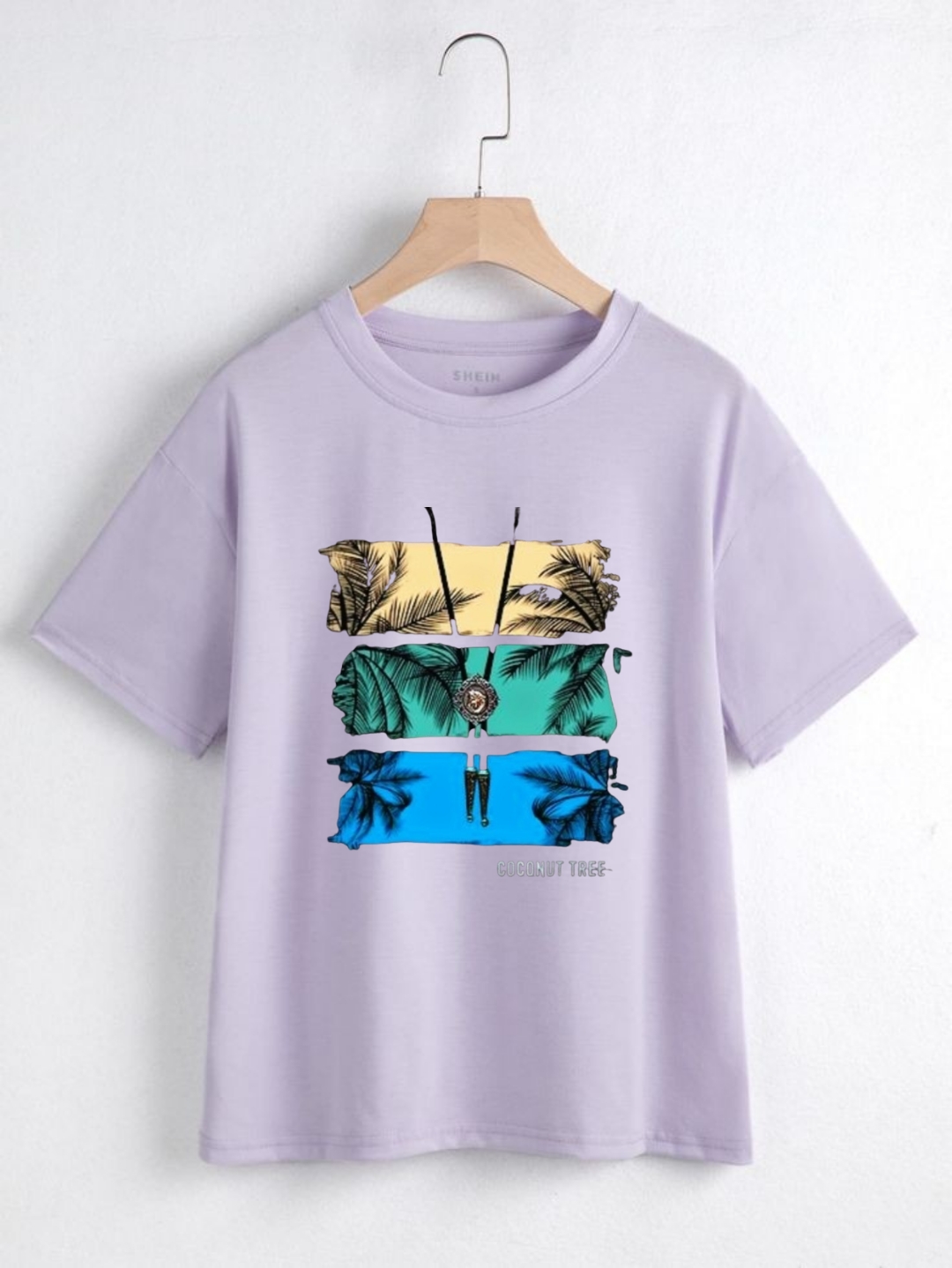 New Printed coconut Tree T.shirts For Boy$Girls summer collection