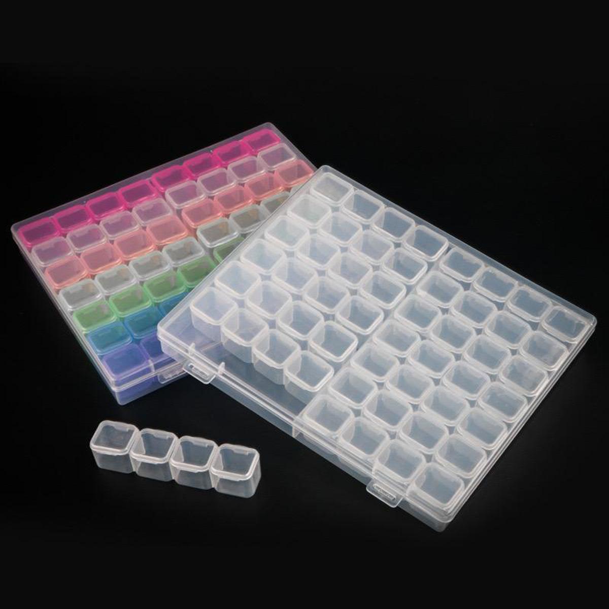 Latest plastic organizers multi purpose boxes easy for travelling and organising use for jewellery ,storage ,makeup,glitter etc