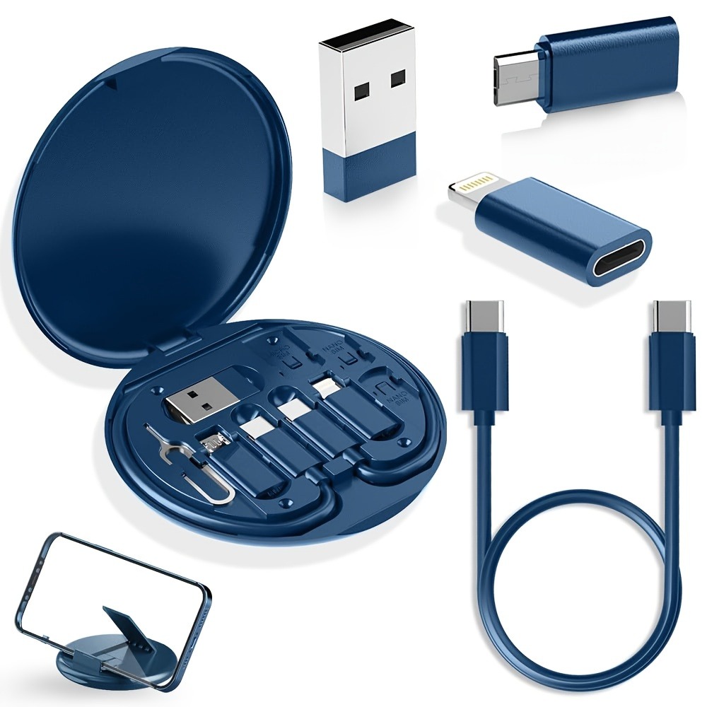 5-in-1 60W Fast Charging Data Cable Set All in One Compatible with All Devices