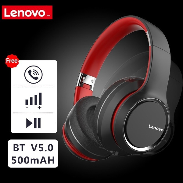 Lenovo HD200 ecouteurs Casque Bluetooth V5 Headphone with Microphone - Black à prix pas cher