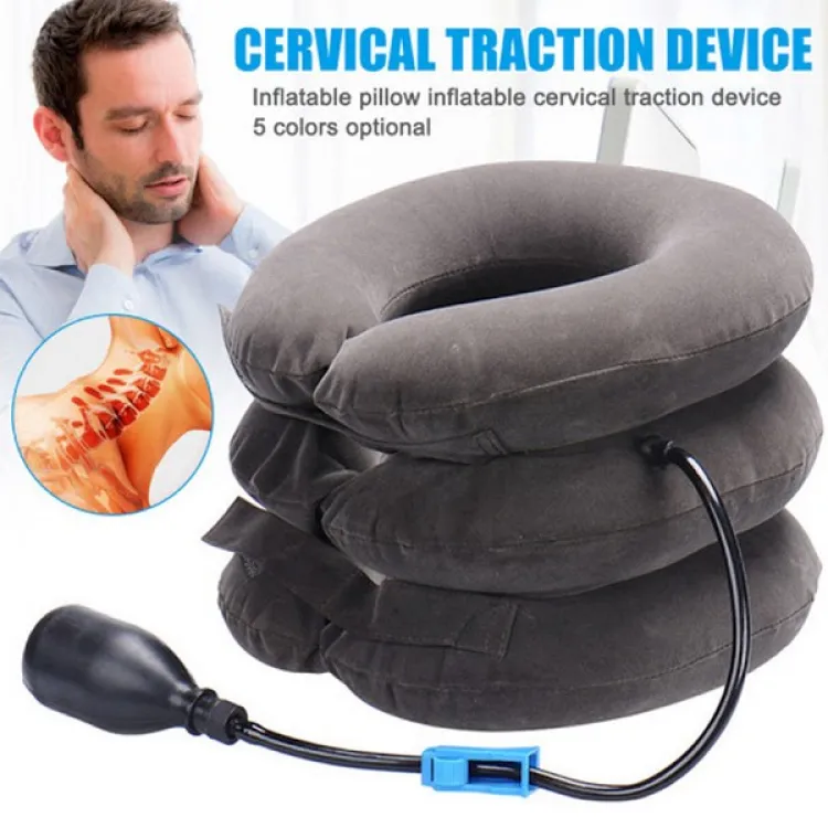 Inflatable shop cervical pillow