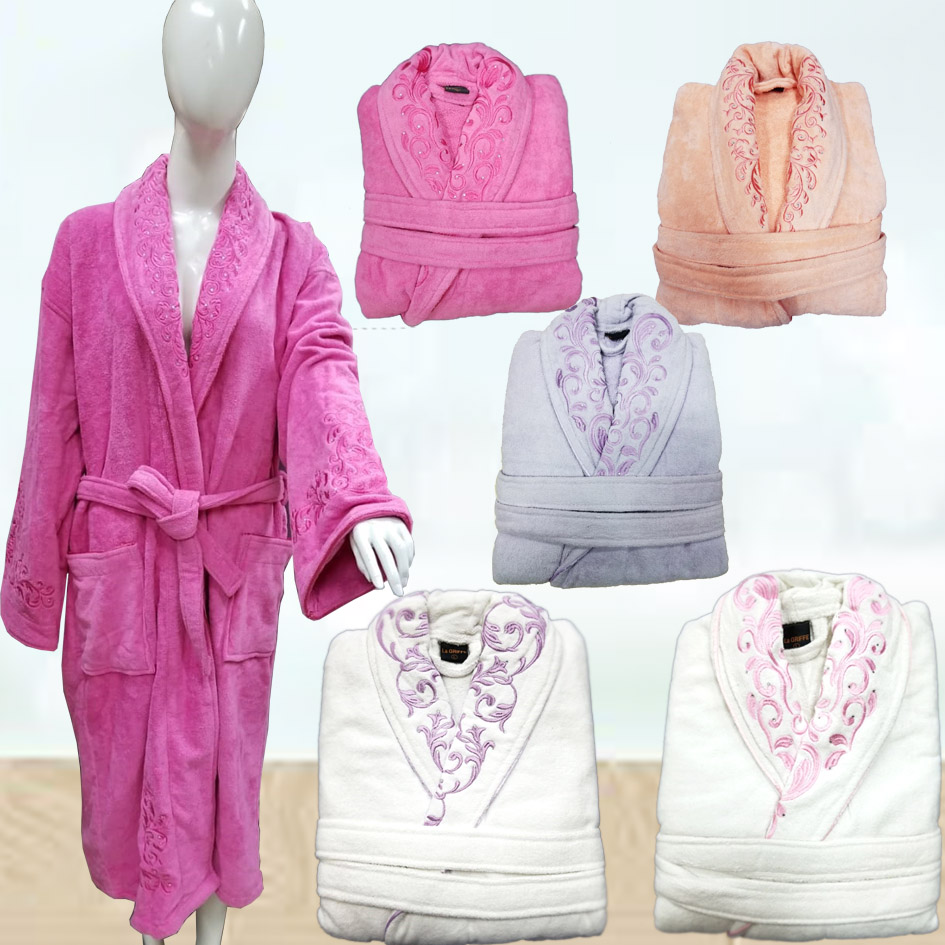 TERRY VELOUR BATHROBE | Daraz.pk