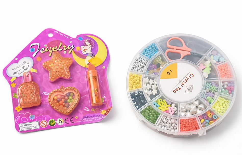 single mini (Large and Small) Beads with box for bracelet locket different beads in one KS