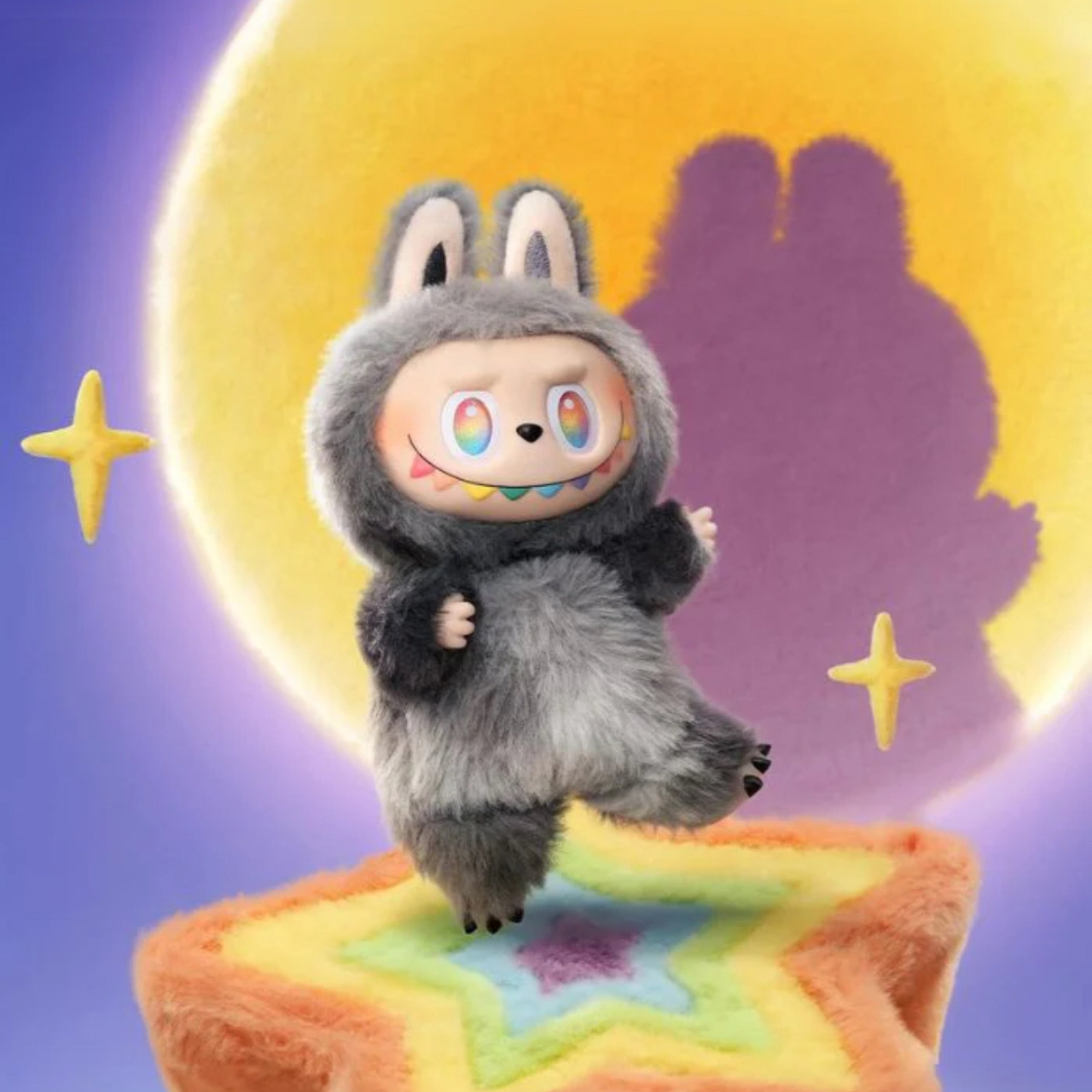 Labubu Doll Blind Box V3 - 7inches / 17cm Original Size – Original Quality Labubu Dolls Toy Key Chain Premium Labubu Plushie Monster - Original Labubu Big Into Energy Collection with Hanging Loop
