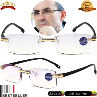 rimless reading glasses 1.50