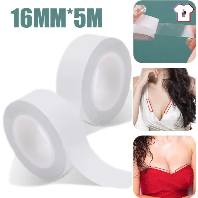 Double Sided Fashion Body Tape Clear Bra Strip Adhesive V-neck Women Secret  Tape For Low-cut Dress