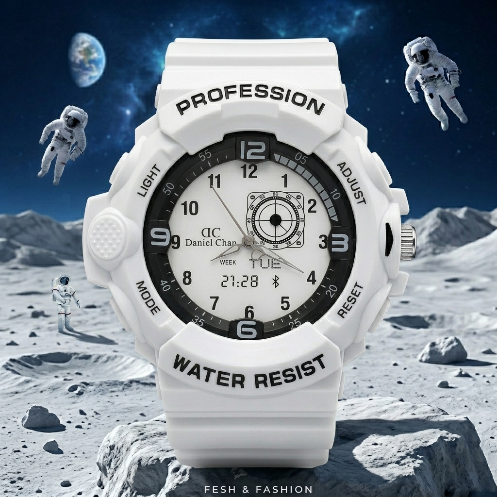 Durable Sport Watch for Men Stylish Modern Dial Design Watch for Boys Premium Quaity Waterproof Watch for Outdoor Activities
