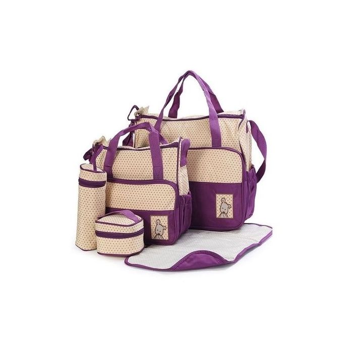 5PCS Set High Quality Tote Baby Shoulder Diaper Bags Durable Nappy Bag Mummy Mother Baby Bag/ baby bags for mom