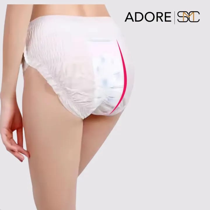 Disposable Penty Pads (Pack of 10) , Women Period Underwear, Postpartum panty, Sanitary Napkin Pants, Menstrual Pull-up Pant