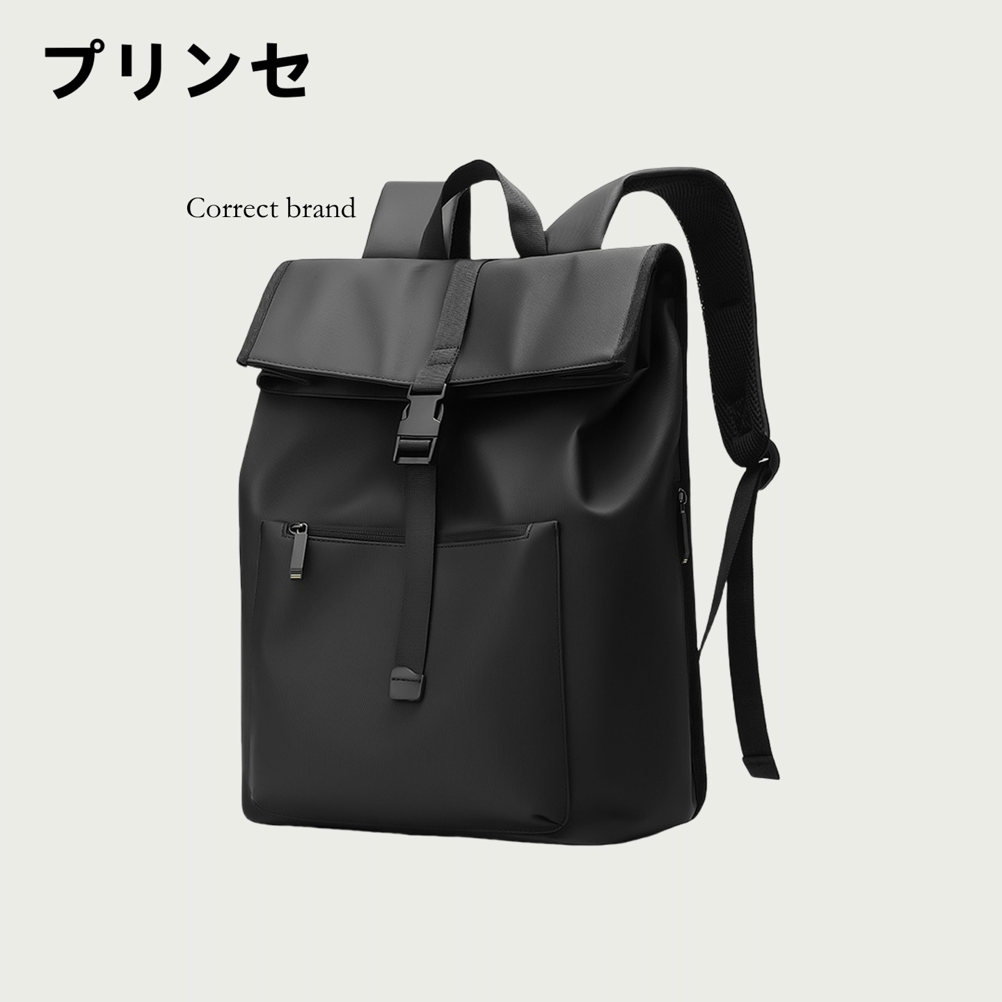 Cross Border Amazon Casual Designer Flip Roll Top Short Trip Commuting Hiking Backpack_voghion.com