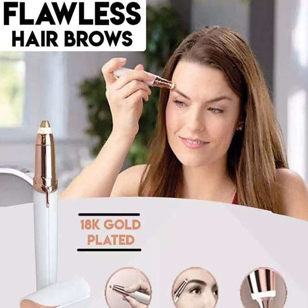 flawless eyebrow trimmer with usb charger