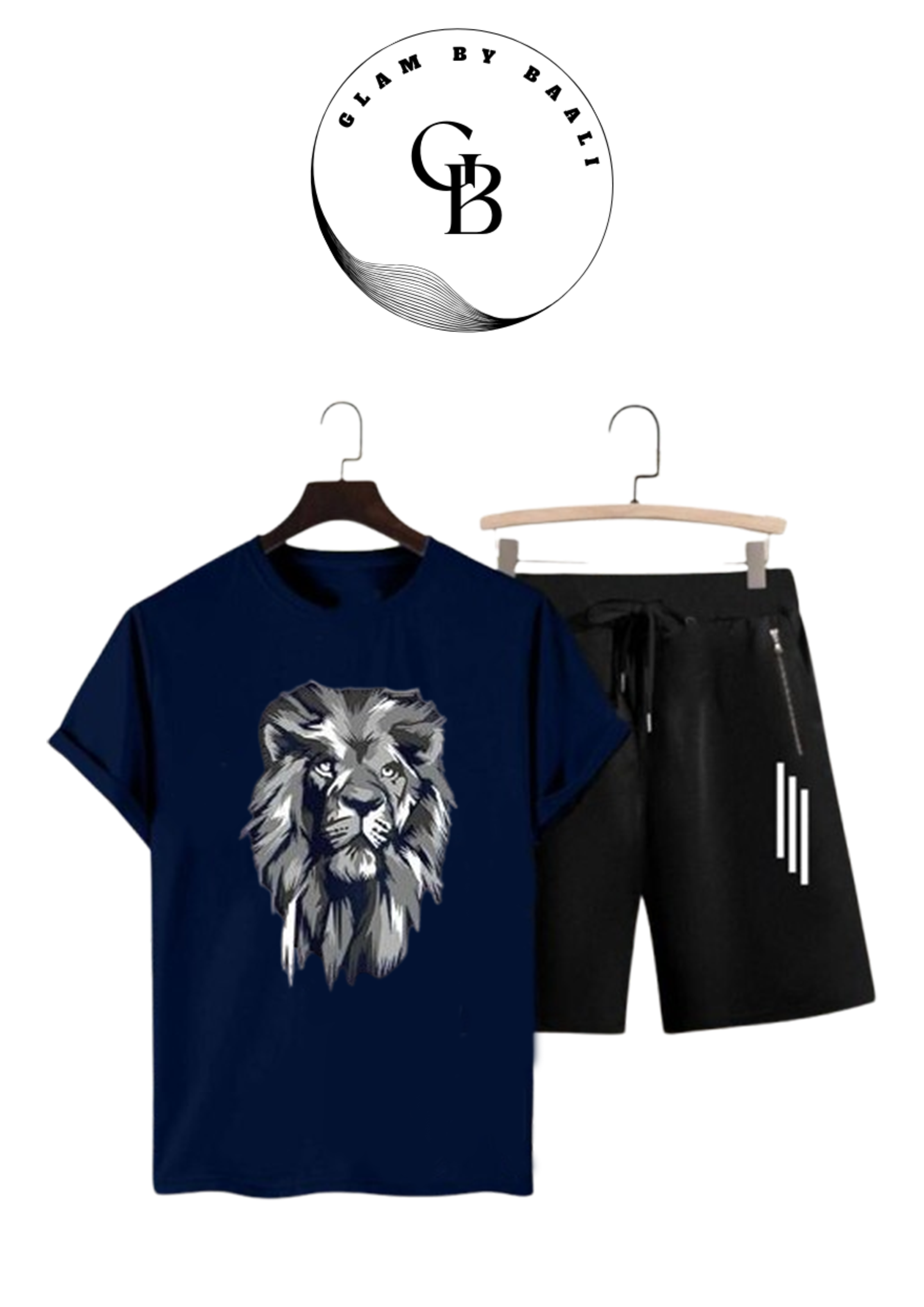 GLAM BY BAALI ARTICLE TWO PIECE TRACK SUIT T_SHIRT _SHORT_FABRIC SUMMER_c0de_2879 price in Pakistan