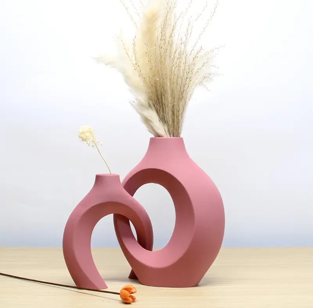 Creative Design Vase Ornaments Artistic Style, Decorations Suitable for Fireplace, Bedroom, Kitchen, and Living Room Decoration, office and theme based area