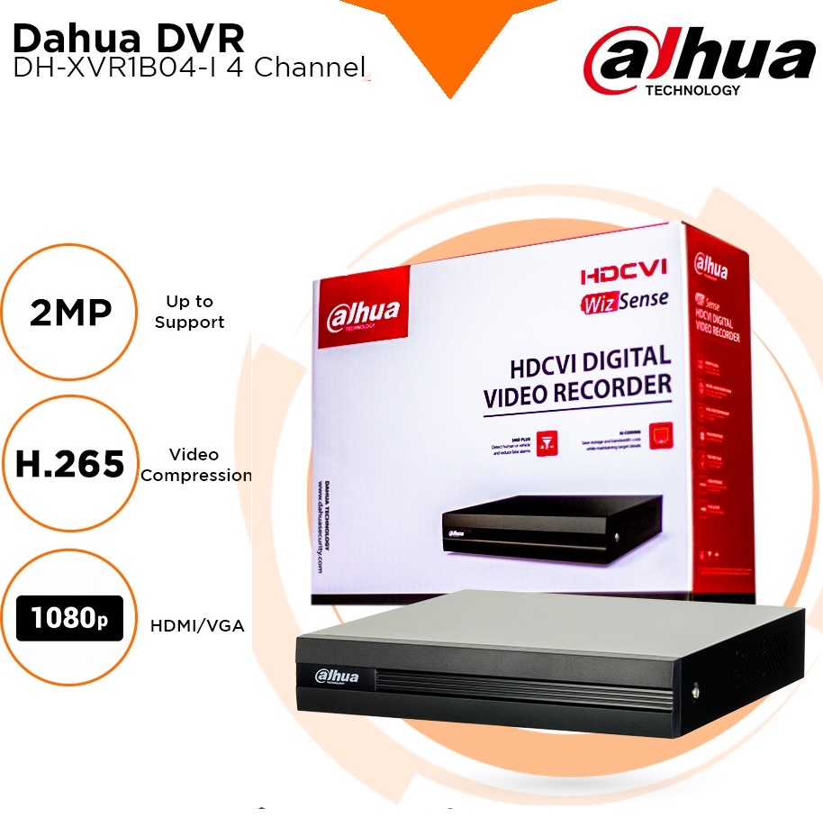 Xvr 1a04 Dahua Xvr Channel Dahua DH-XVR4A04 Channel DVR At ₹ 3500