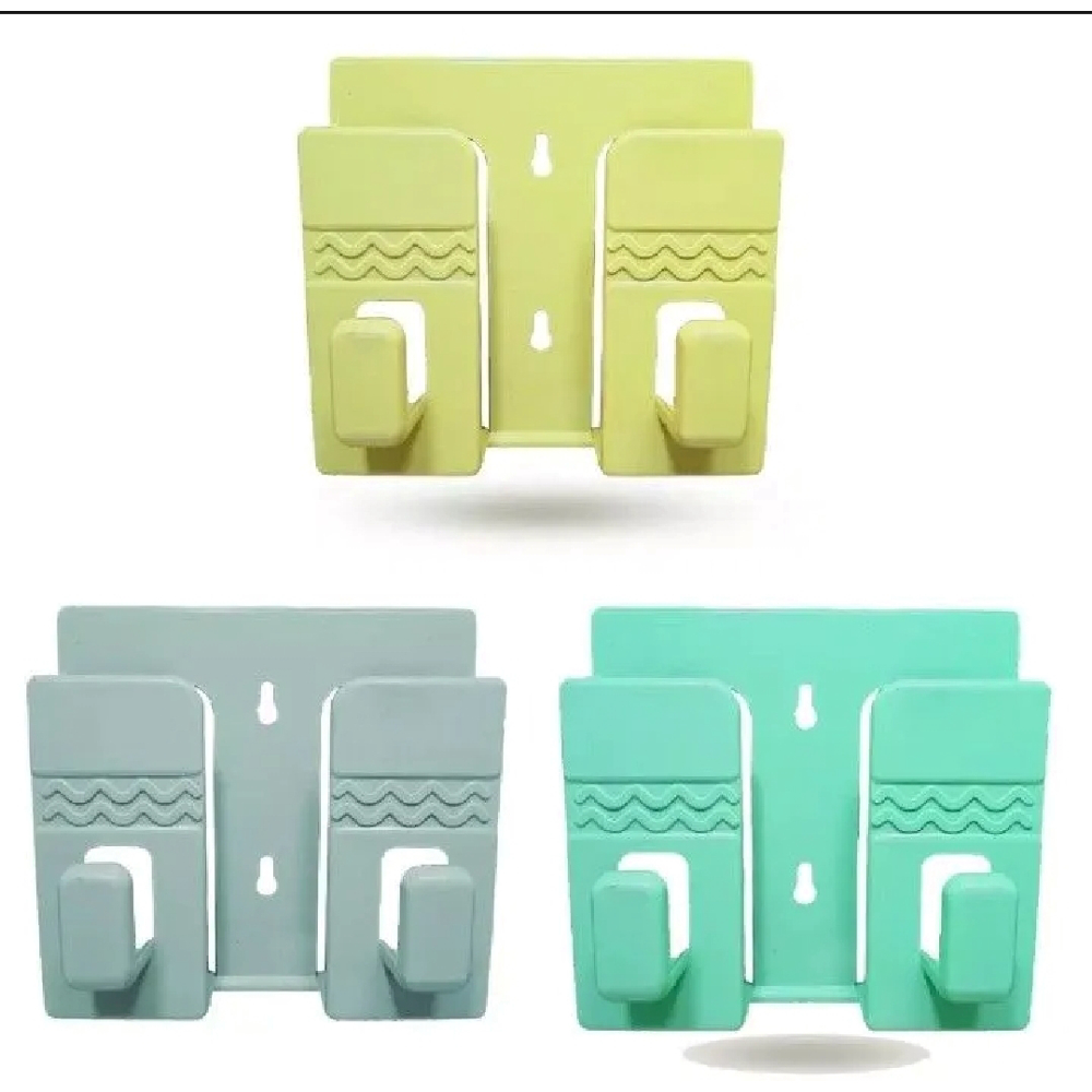 Pack of 3 Wall Mounted Mobile Phone Holder