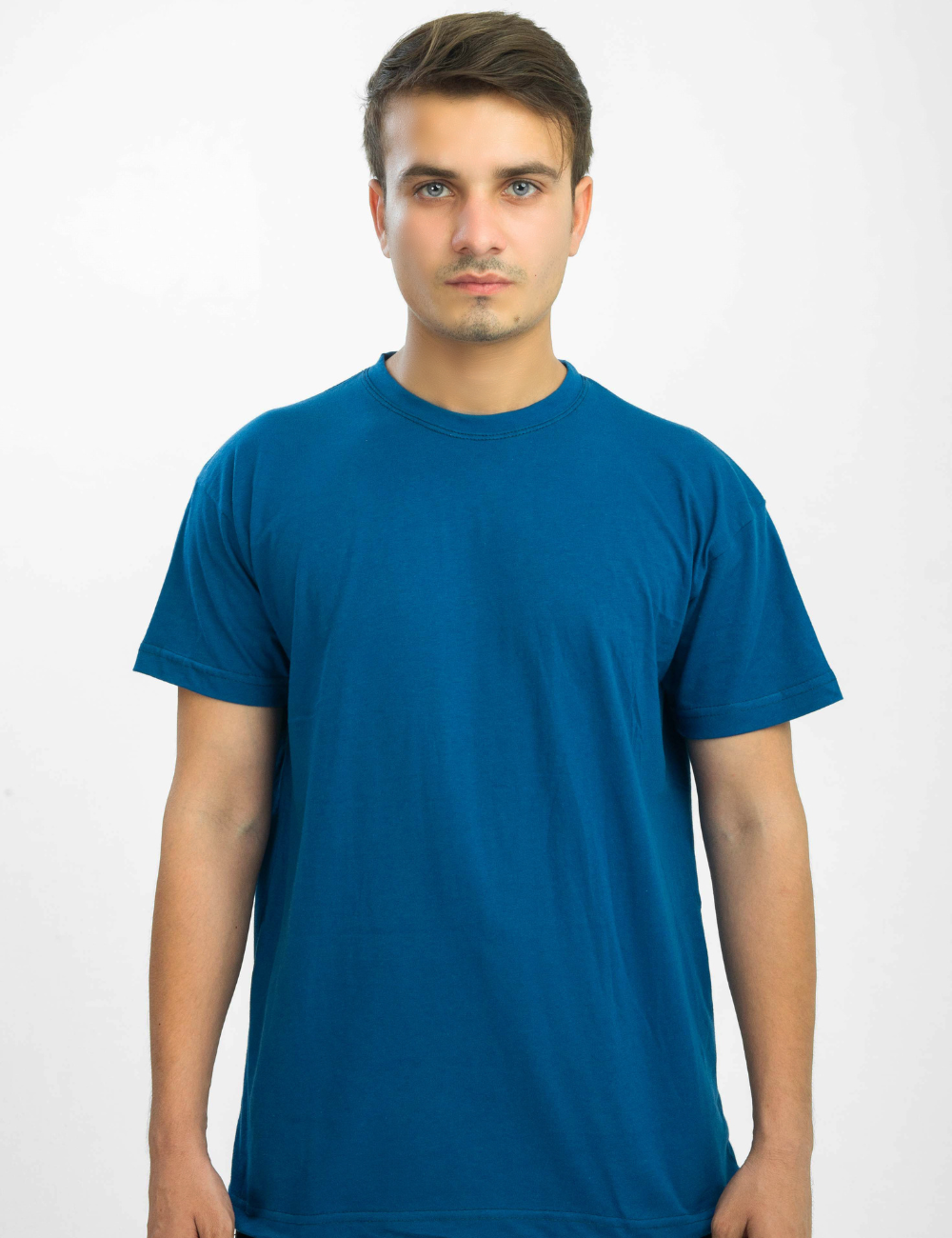 T-Shirt for Men -  Blue T Shirt - 100% Cotton T-Shirt - Half Sleeve T-Shirt - Round Neck  T Shirt -  Fashionable T-Shir Gym Wear T-Shirt  - Breathable T-Shirt - Classic Fit T-Shirt - Casual T-Shirt - Comfortable T-Shirt - Summer T-Shirt - T-Shirt for Boys