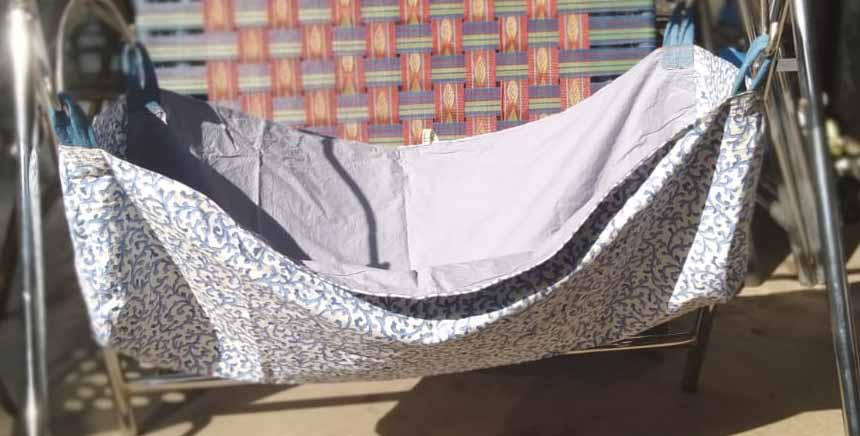 Cotton Chatiya Cloth - Born Baby Swing Cradle Cloth - Only Cloth  - Jhoolay ka Kapra Random Colour