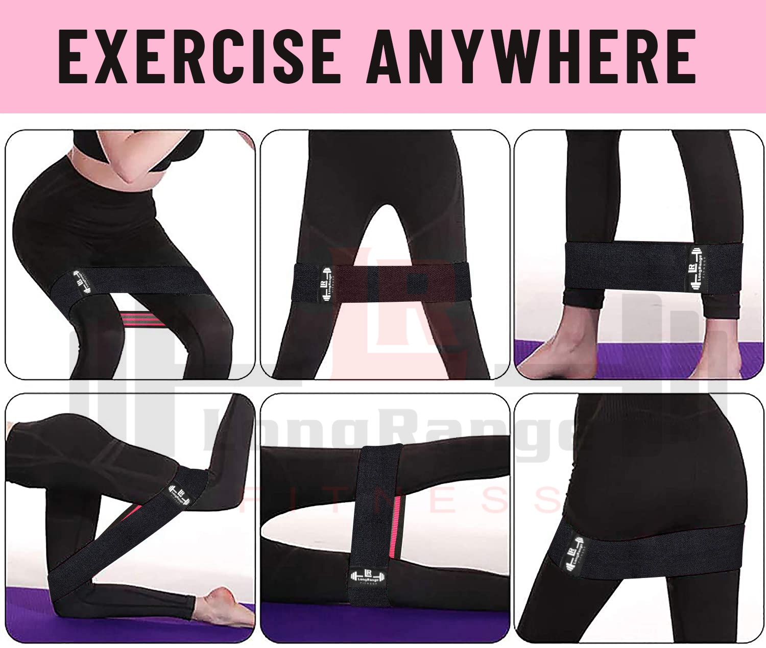 Resistance Bands Heavy Duty Booty Bands Glutes Hip Band Leg Set Hip Circle Workout Band Exercise Bands workout bands gym bands sports bands