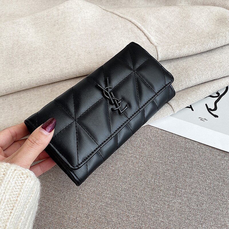 long designer wallet