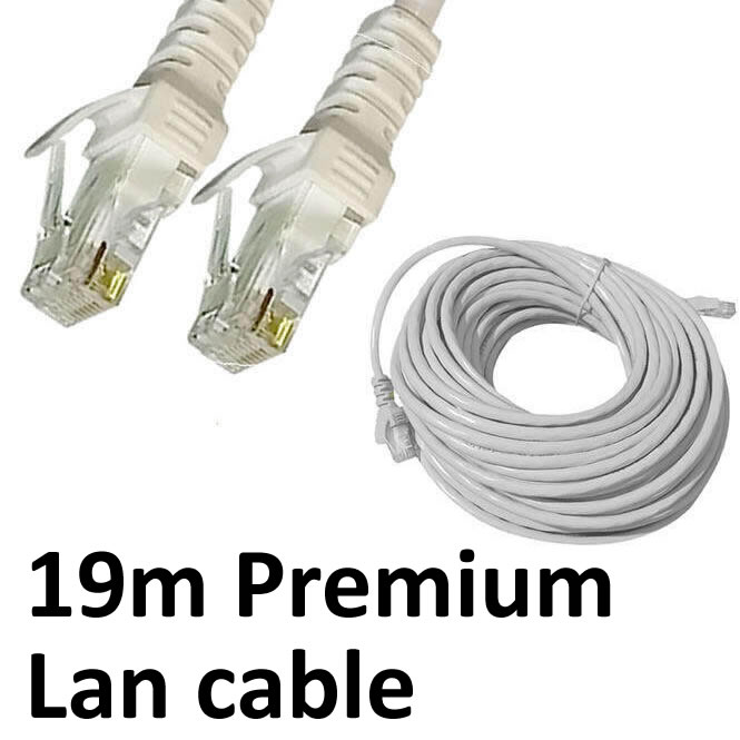 18 meters LAN Cable (60 feet) Fixed Connectors High Standard Ethernet Cable Internet Wire