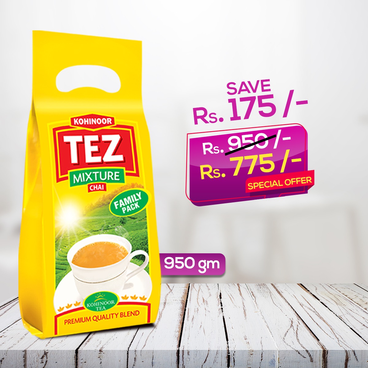Tez Mixture Tea 950 Gm - Save Rs. 175