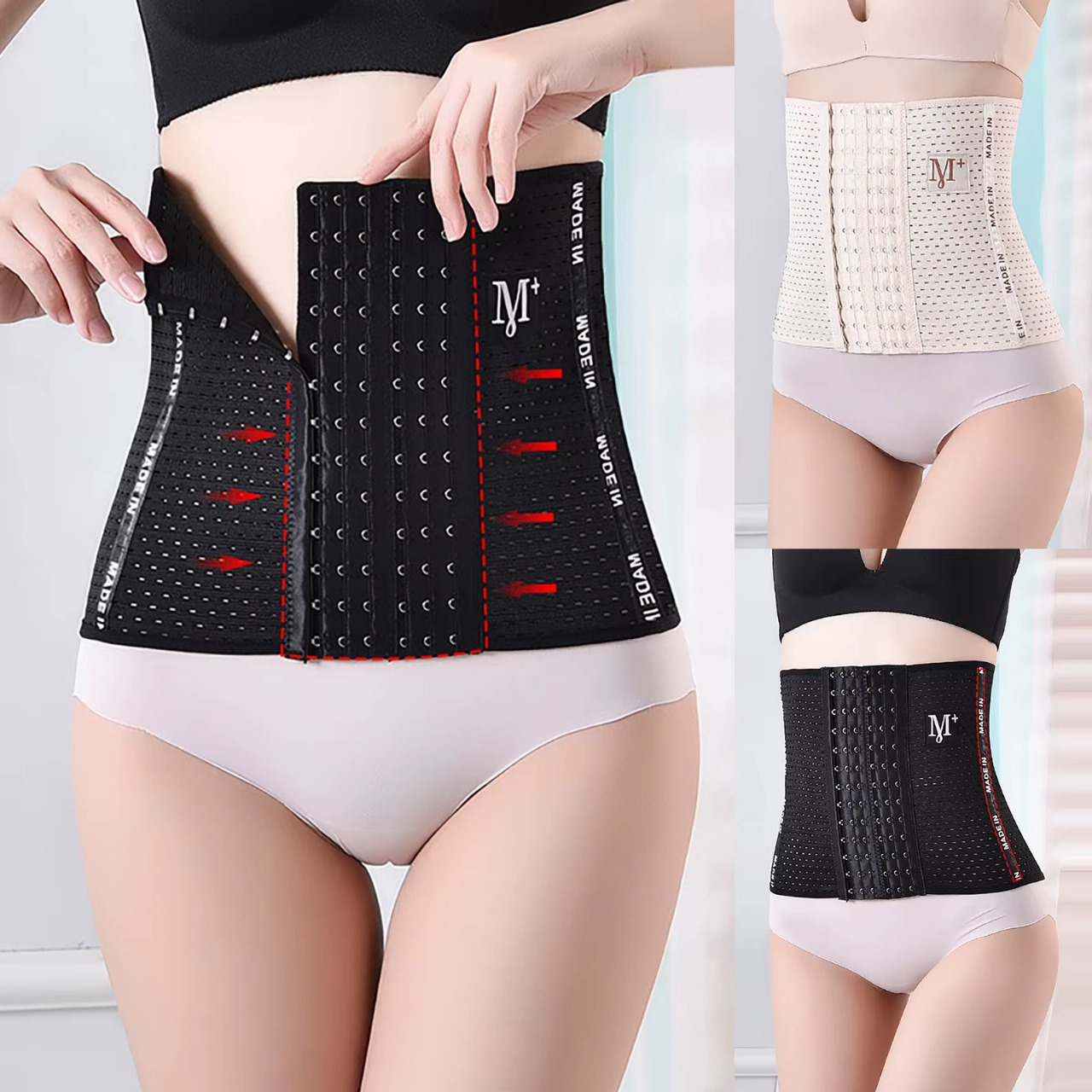 Breathable Waist Trainer & Tummy Girdle Belt for Women