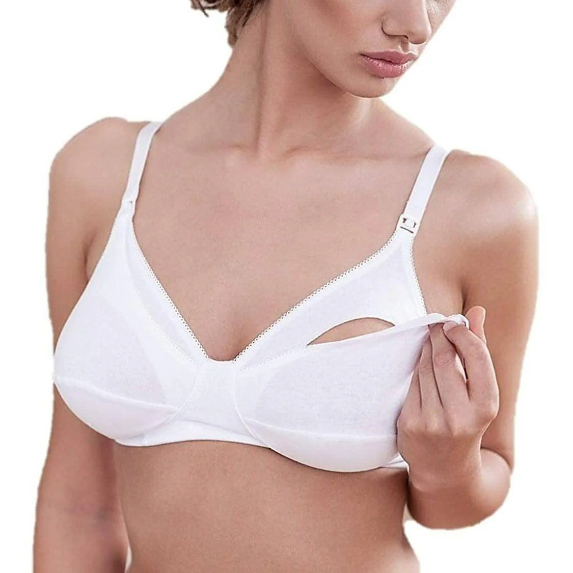 Nursing Bras for Breastfeeding Feeding Bra Seamless Ultra Comfort Maternity Bra, Natural Shape, Pregnancy bra for Ladies