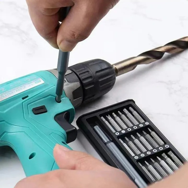 Precision Screwdriver Kit with 24 Tools for Household Appliance Repairs