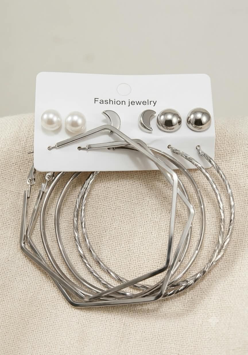 Pack Of 12 - Earrings Tops Fashion Women trendy stylish girls EarringE-5642