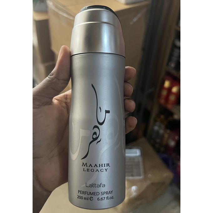 Laffata Maahir Deodorant Spray 200 Ml – Intensiver Orientalischer Duft, Langanhaltender Schutz