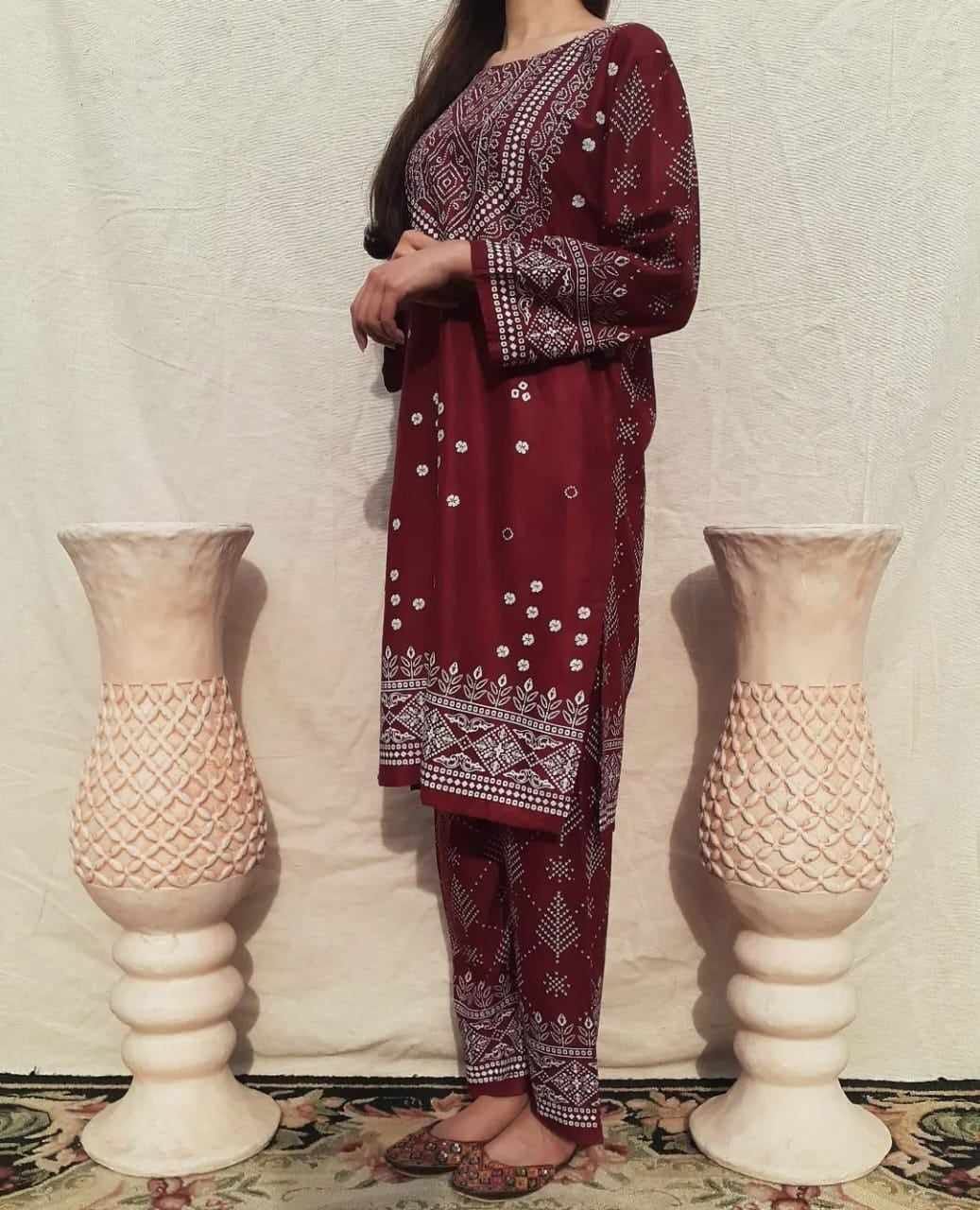 New Chunri 2pc dress by Stylixh Collection for women and girls