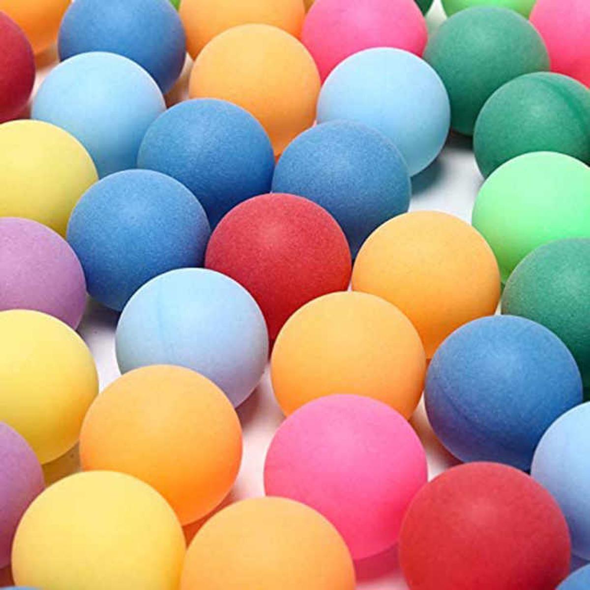 High Quality Table Tennis Balls 2 PCS 3 Ping-pong Custom Ping Pong Balls Seamless Color 40mm Entertainment Table Tennis Balls Wholesale Star Balls