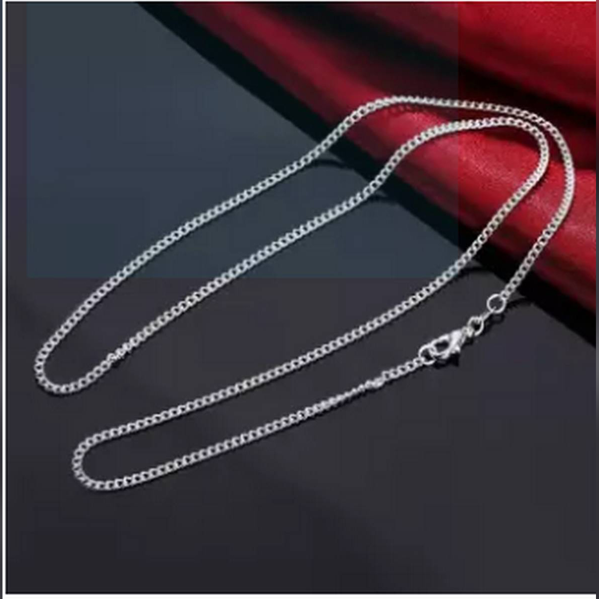 New Design Neck Chain For Men Women -Super Thin - Silver Stainless Steel - Premium Finish