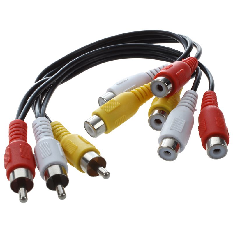ATEKT rca cable Audio (6 cm wire )Video In-Line Jack Adapter pack of 5 rca  cable Wire Connector Price in India - Buy ATEKT rca cable Audio (6 cm wire  )Video In-Line