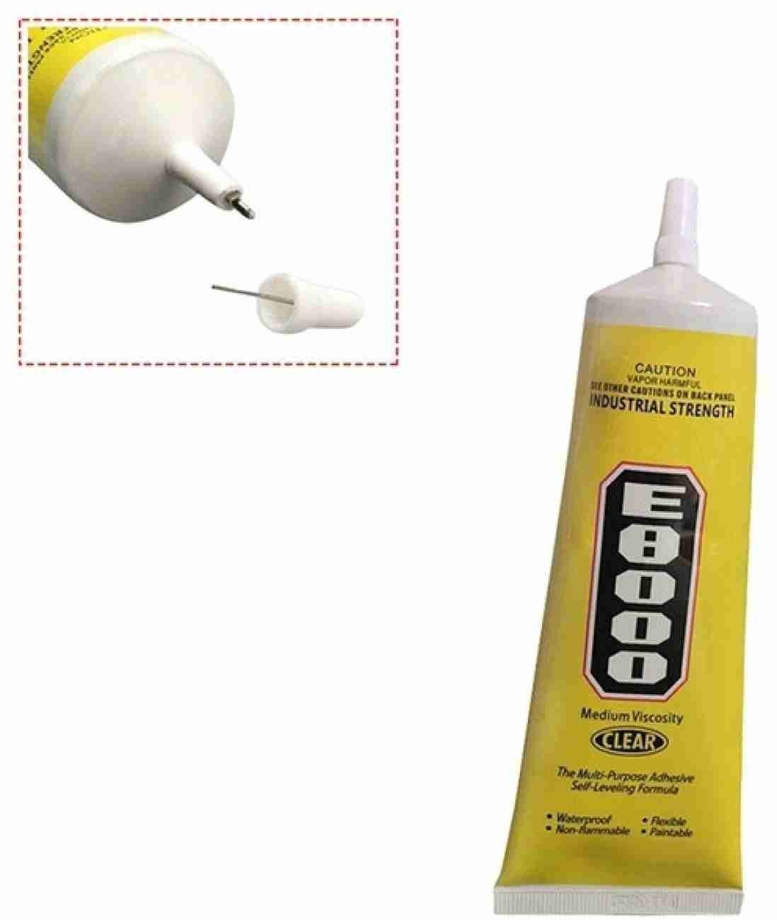 110ML & 50ML B-6000 / B-7000 Clear Glue – Strong Multipurpose Adhesive for Rhinestones, Jewelry Making, Fabric, Beads, Nail Art & DIY Crafts | Moti Mahal Crafts