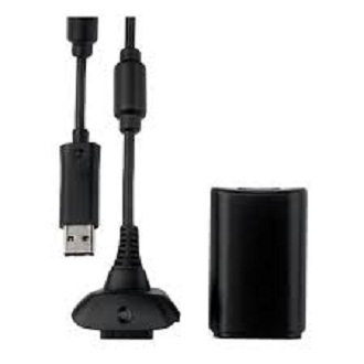 Xbox 360 Play And Charge Kit - Black