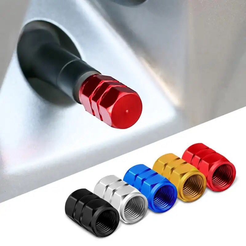 4Pcs Car Wheel Caps Valve Stem Cap Tyre Tire Covers with 7 Color for BMW Bicycle Automobiles Motorcycles Auto Accessories Tool price in Pakistan