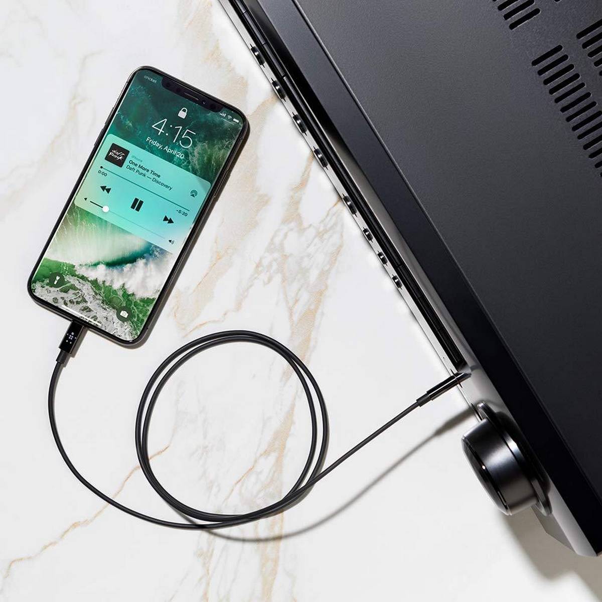 CERTIFIED BELKIN 3.5 MM AUDIO AUX CABLE 