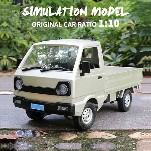 Electric RC Truck 1:16 Suzuki Ravi Van D12 Model 4 Channel Scanner For Boys Remove Control Climbing Car Educational Toys Children Gift