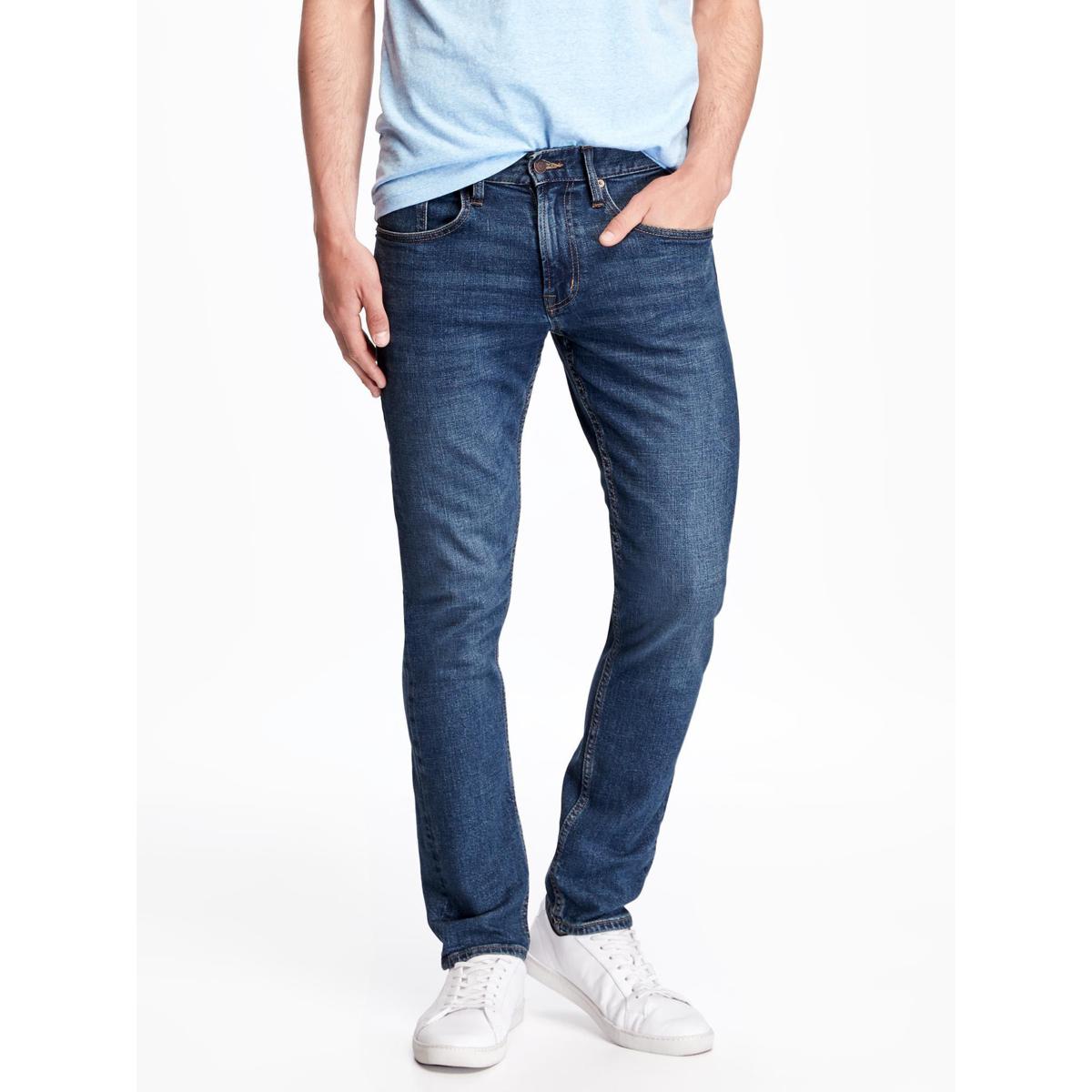 Skinny Built-In Flex Jeans For Men