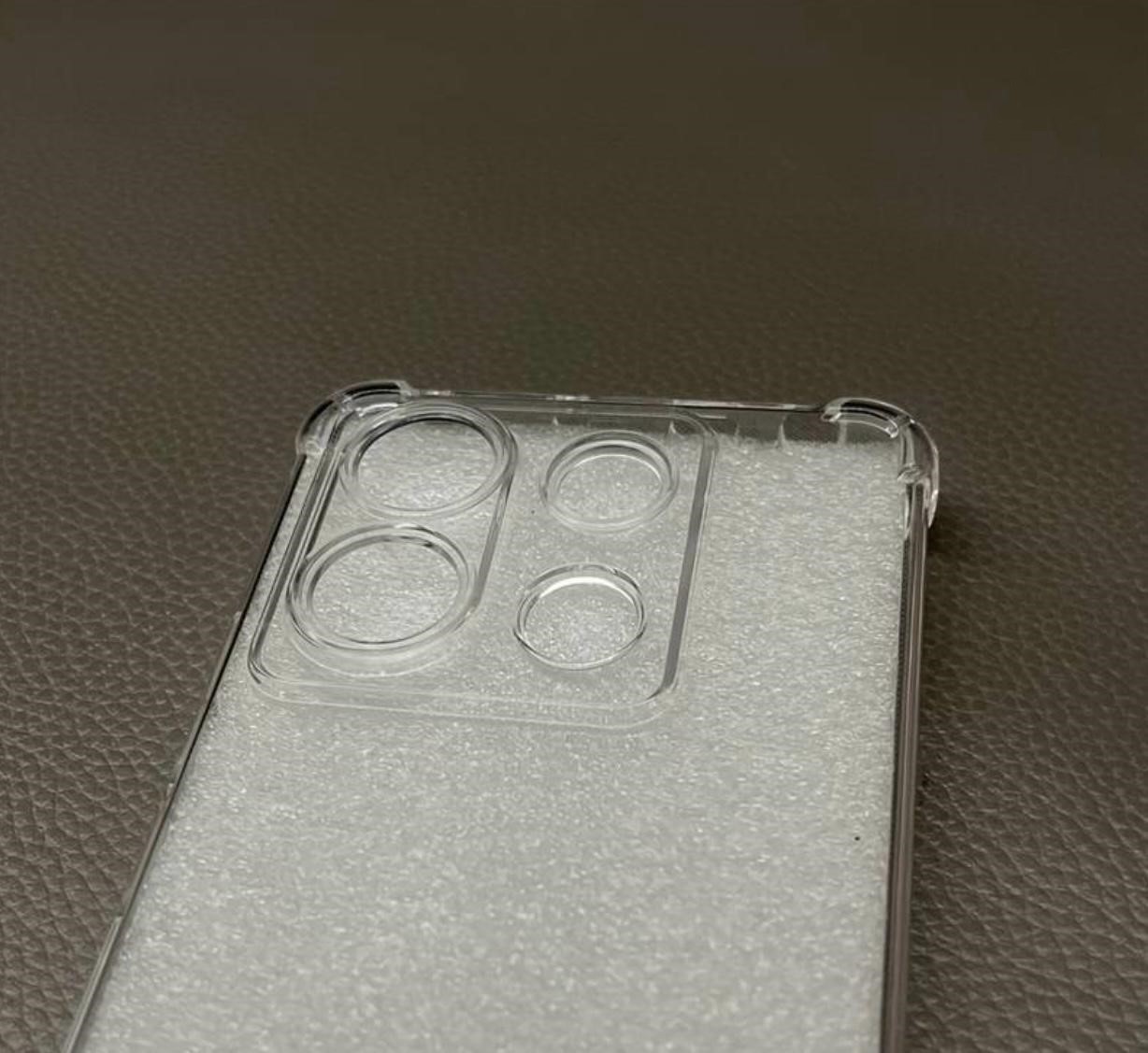 Redmi Note 13 Pro 4G Transparent Back Cover, Soft TPU Bumper