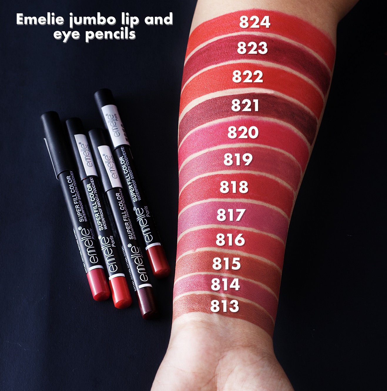 Emelie - Matte Lip & Eye Pencil (1pc)
