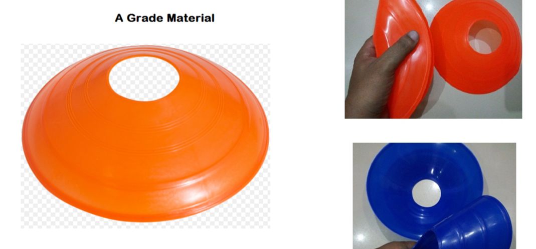 Space markers football training marking 12 Pcs Football Training Cones Hockey road safety goal keeper shin space marking agility disk cones space marker cones disk 12 Pieces