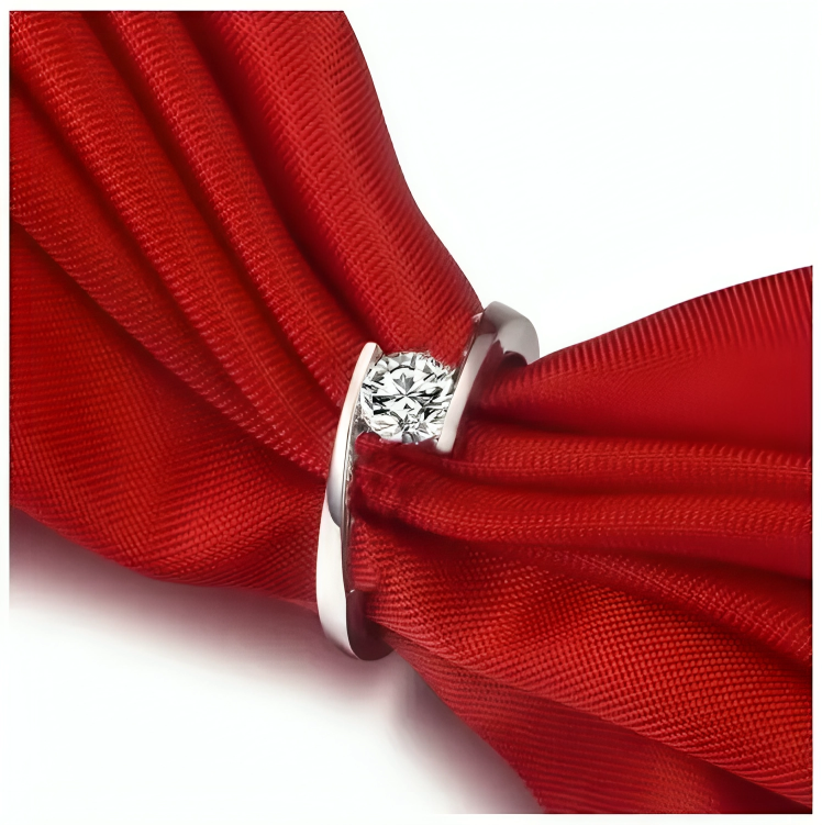 Dual Combo Deal | Hug Rings + Diamond Ring for Girls | Best wedding and birthday gift | Colour Never Fade