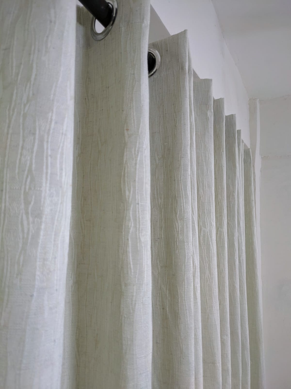 Solid Colours Ready Made  Curtains For Your Bedroom Window 1 PC