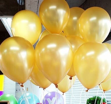 100 Pieces Thick Latex Balloons - Please Choose Your Desired Colours