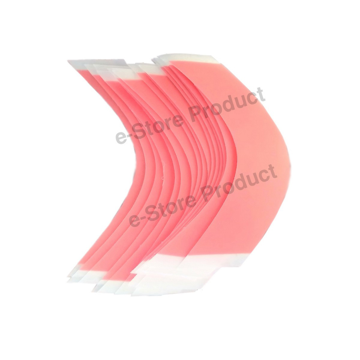 Pack of 25 x Front Lace Wig Unit Super Stick RED Strips - Very Strong Hold Double-sided Adhesive Tape (2 x 8)cm