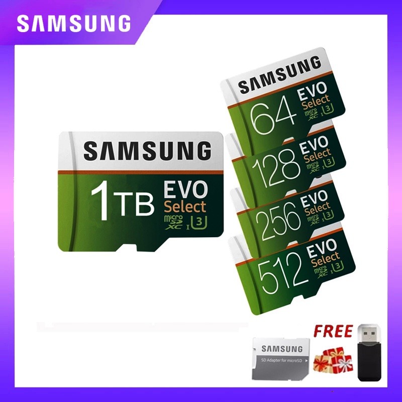 Original【24h Ship+Ready stock】COD FREE Shipping+Samsung evo micro sd