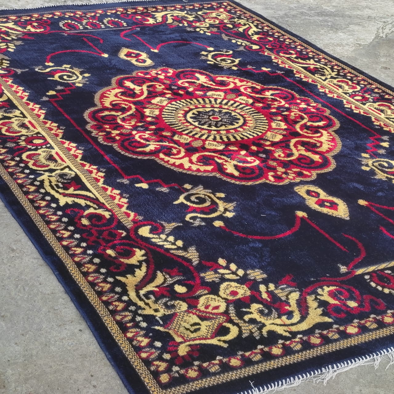 Anti Slip Carpet For Room 5 X 8 Feet Bedroom Carpet Plastic Mat | Indoor/Outdoor Rug | Chatai Mat (5’ x 8’)
